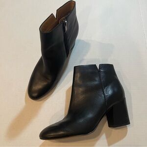 Franco Sarto Black Booties Size 8